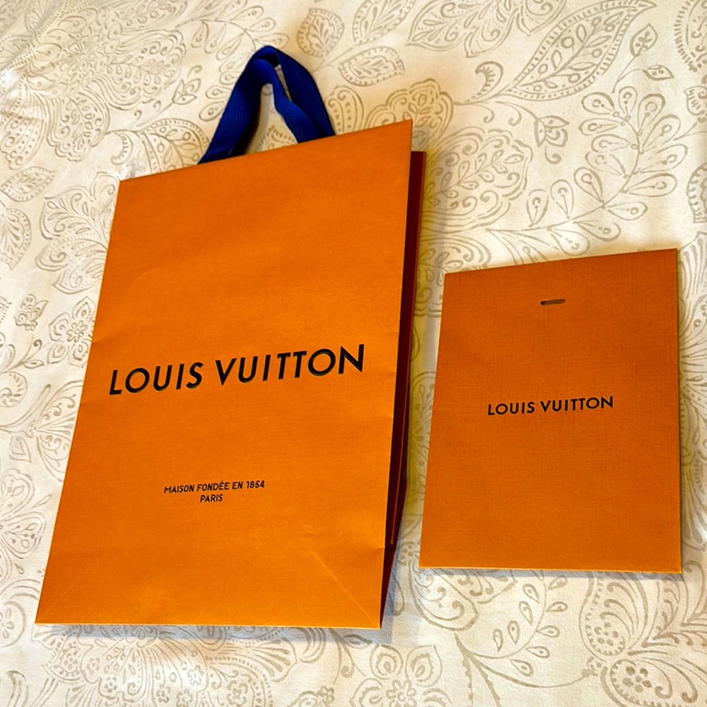 Louis Vuitton Shopping Bag with smaller bag.💕